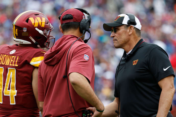 Sam Howell, Ron Rivera and the Washington Commanders have five games on their schedule for October.